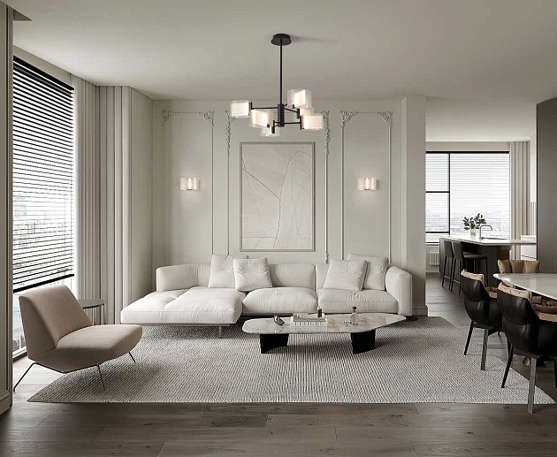 Подвесной светильник Freya Modern Ice FR5541PL-L5B Фото № 13
