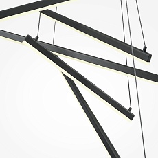 Подвесной светодиодный светильник Maytoni Line MOD016PL-L96BK 3