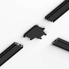 Соединитель четырёхсторонний для накладного шинопровода Elektrostandard Flat Magnetic 85003/00 черный a063738 5