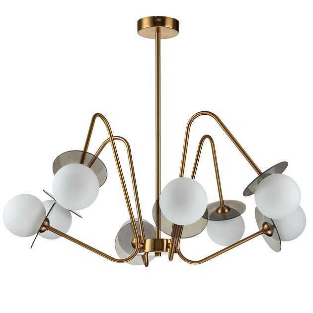 Подвесная люстра Indigo Jazz 11020/8R Brass V000166 изображение 4 Подвесная люстра Indigo Jazz 11020/8R Brass V000166 Фото № 4