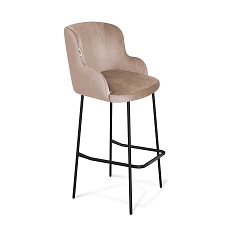 Барный стул Sheffilton SHT-ST39/S29 латте/черный муар 3623759503