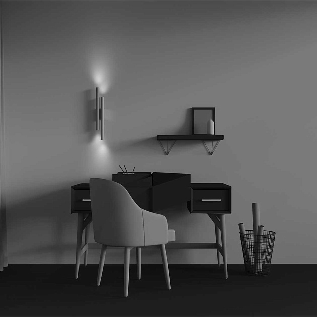 Бра Maytoni Technical Calipso C082WL-24W2.7K-BS Фото № 4