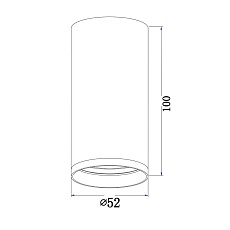 Потолочный светильник Maytoni Focus S C052CL-01MG 3