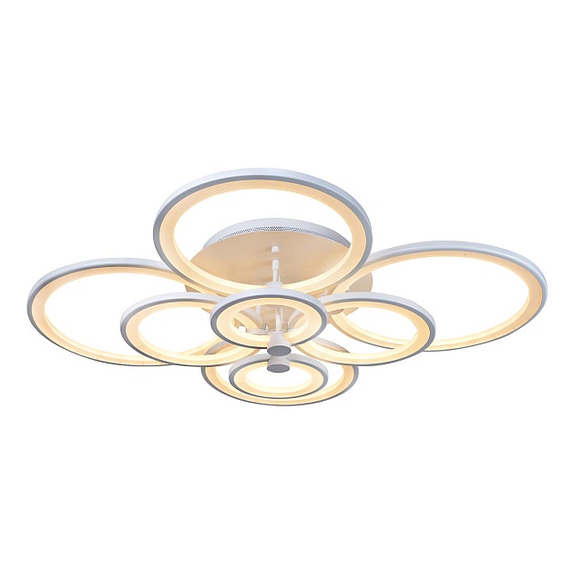 Потолочная светодиодная люстра iLedex Ring A001/8 WH Фото № 3