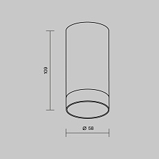 Потолочный светильник Maytoni Outdoor O500CL-L5B3K 1