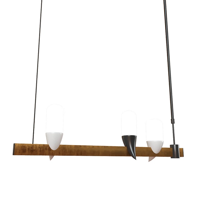 Подвесная светодиодная люстра Loft IT Whisper 1028-3BL Фото № 4