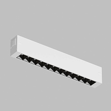 Трековый светодиодный светильник Denkirs Smart Grill DK8001-WB 1