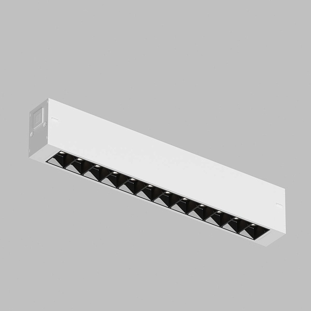 Трековый светодиодный светильник Denkirs Smart Grill DK8001-WB изображение 2 Трековый светодиодный светильник Denkirs Smart Grill DK8001-WB Фото № 2