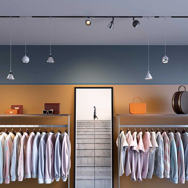 Трековый низковольтный светодиодный светильник Novotech Shino Flum 358393 Фото № 4