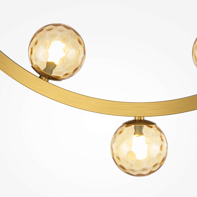 Подвесная светодиодная люстра Maytoni Ambre MOD331PL-L12BS3K изображение 4 Подвесная светодиодная люстра Maytoni Ambre MOD331PL-L12BS3K Фото № 4