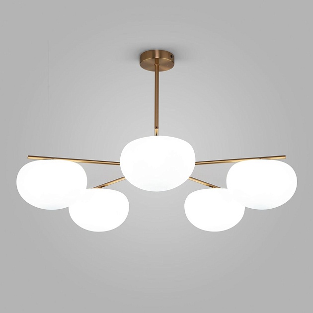 Подвесная люстра Eurosvet Like 30190/5 латунь изображение 4 Подвесная люстра Eurosvet Like 30190/5 латунь Фото № 4