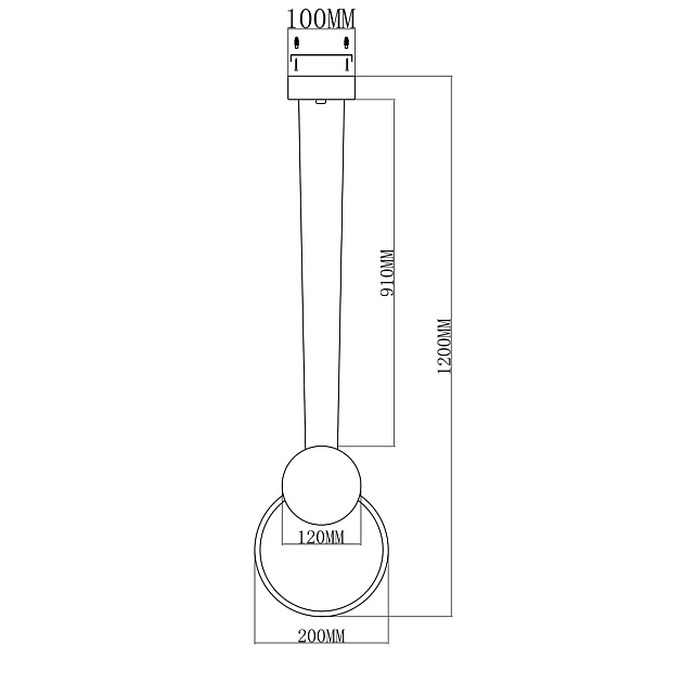 Подвесной светодиодный светильник Moderli Yumi V5020-1PL изображение 2 Подвесной светодиодный светильник Moderli Yumi V5020-1PL Фото № 2