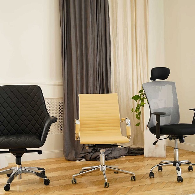 Офисное кресло AksHome Emmanuel бежевый, экокожа 70031 изображение 5 Офисное кресло AksHome Emmanuel бежевый, экокожа 70031 Фото № 5