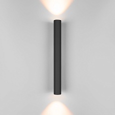 Настенный светодиодный светильник Elektrostandard Langer 40124/LED черный a061986 1