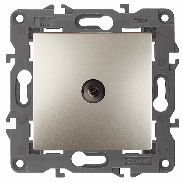 ТВ-розетка проходная ЭРА Elegance 14-3102-04 Б0034299 Фото № 1