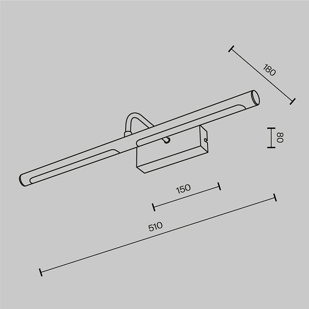 Подсветка Maytoni MIR266WL-L12BS3K Фото № 6