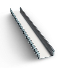 Профиль накладной серебро 2м. Apeyron 08-10-01