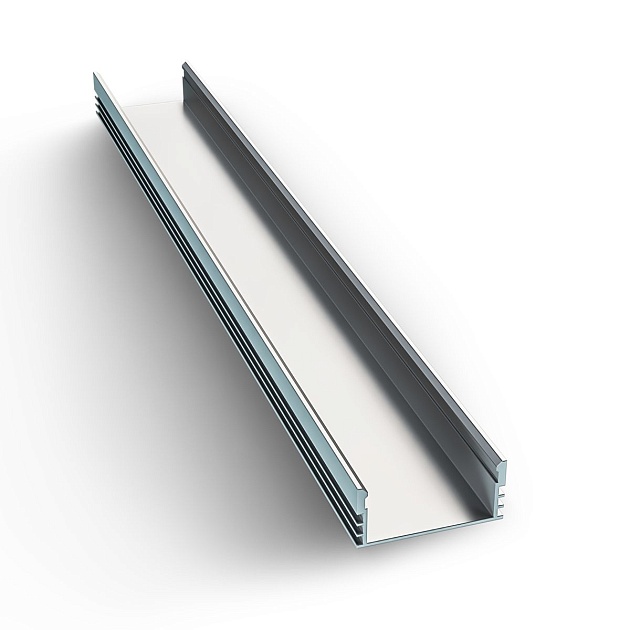 Профиль накладной серебро 2м. Apeyron 08-10-01 Фото № 1