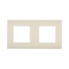 Рамка LK Studio 2-постовая (бежевый) LK45 854201-1
