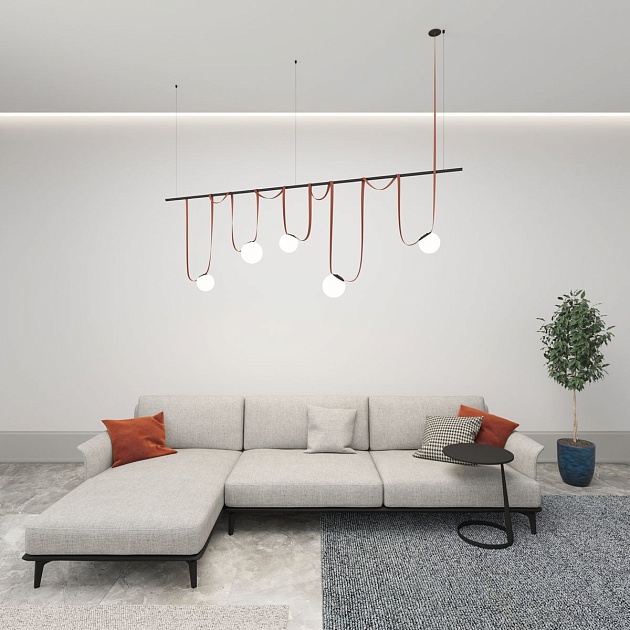 Трековый светильник Denkirs Belty Orb DK5550-BK Фото № 8