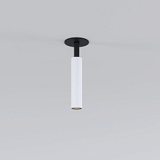 Встраиваемый светодиодный спот Elektrostandard Diffe 25027/Led белый/черный a058216 1