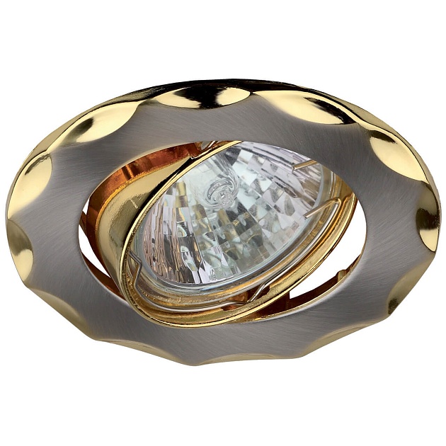 Встраиваемый светильник ЭРА Литой KL12A SN/G C0043687 Фото № 1