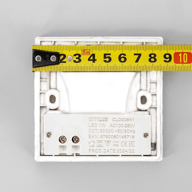 Встраиваемый светодиодный светильник Citilux Скалли CLD005K1 изображение 8 Встраиваемый светодиодный светильник Citilux Скалли CLD005K1 Фото № 8