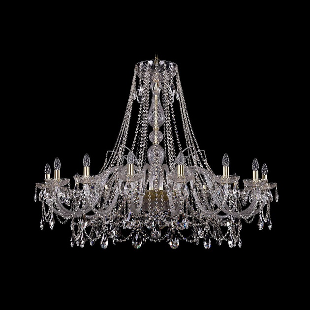 Подвесная люстра Bohemia Ivele 1411/16/460 G Фото № 1