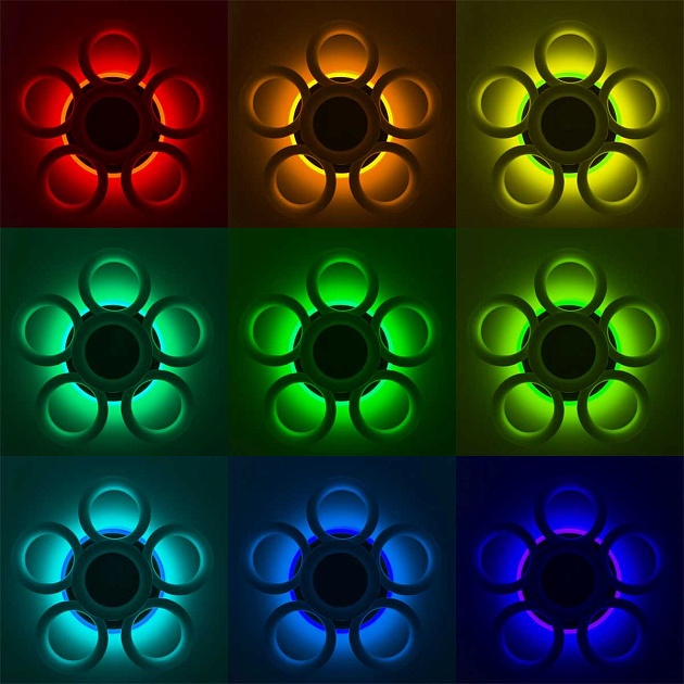 Потолочная светодиодная люстра Citilux Паркер Смарт CL225A165E Фото № 15