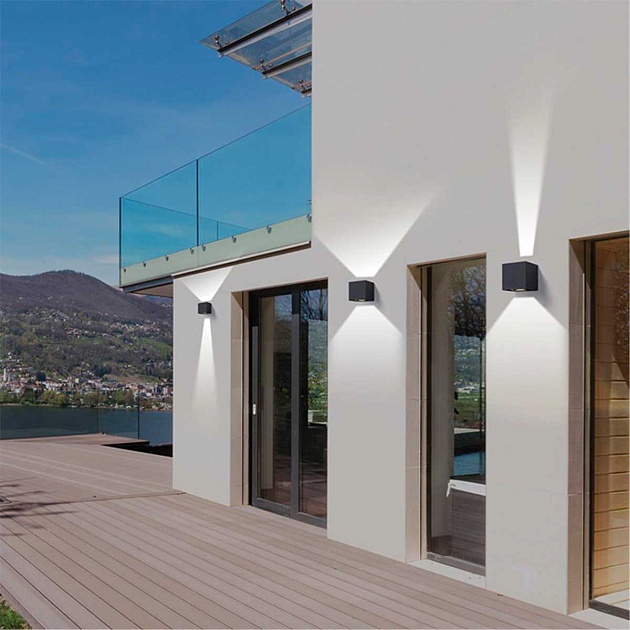 Уличный настенный светодиодный светильник Novotech Street Kaimas 358004 Фото № 4