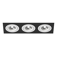 Комплект из светильника и рамки Lightstar Intero 16 (217537+217606+217606+217606) i537060606