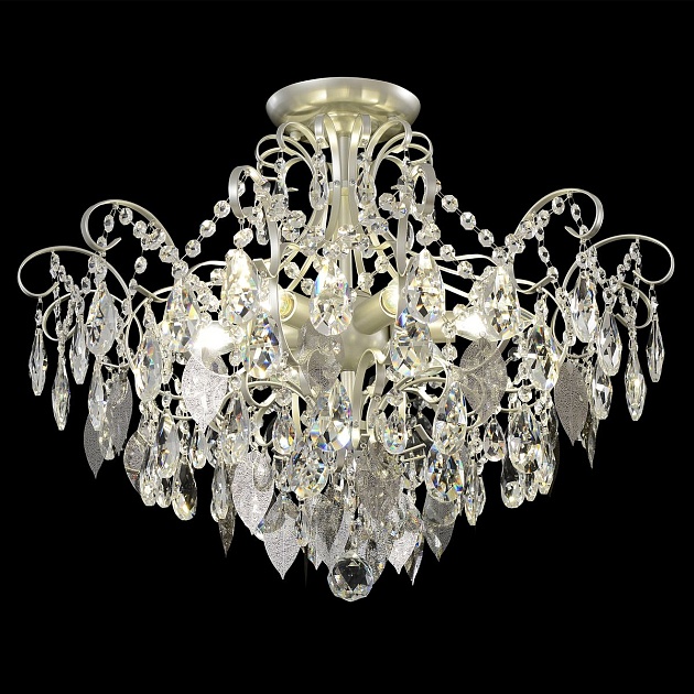 Потолочная люстра Crystal Lux Esmiralda PL6 Silver Фото № 1