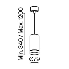 Подвесной светильник Maytoni Orlo P085PL-12W3K-W 2