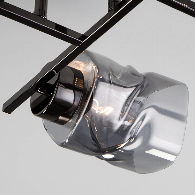 Потолочная люстра Eurosvet Hilari 30165/4 черный жемчуг изображение 3 Потолочная люстра Eurosvet Hilari 30165/4 черный жемчуг Фото № 3