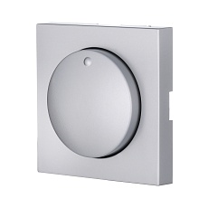 Накладка LK Studio светорегулятора с желтой световой индикацией (серебристый металлик) LK80 847103-1 1