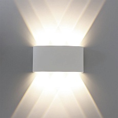 Уличный настенный светодиодный светильник Arte Lamp Bosto A3122AL-6WH 2