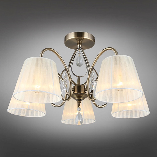 Потолочная люстра Omnilux Cardillo OML-56617-05 изображение 5 Потолочная люстра Omnilux Cardillo OML-56617-05 Фото № 5