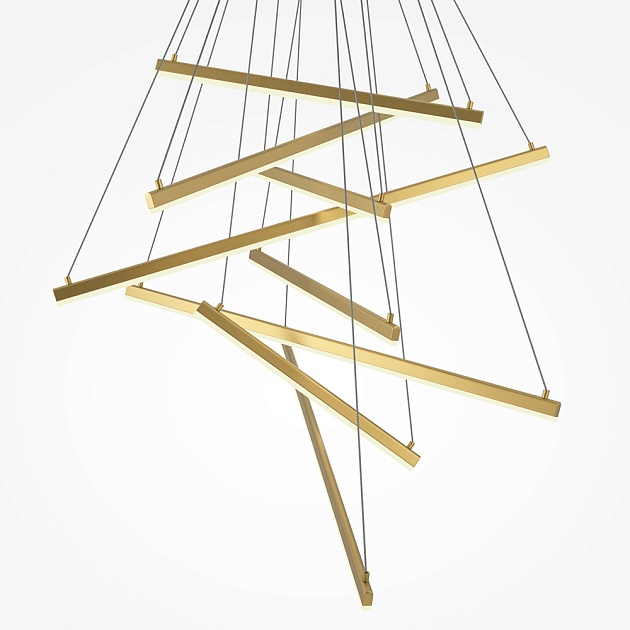 Подвесной светодиодный светильник Maytoni Line MOD016PL-L96GK изображение 3 Подвесной светодиодный светильник Maytoni Line MOD016PL-L96GK Фото № 3