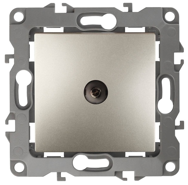 ТВ-розетка одиночная ЭРА 12 12-3101-04 Б0014708 Фото № 1