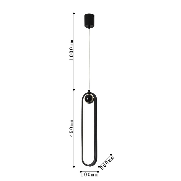 Подвесной светодиодный светильник F-Promo Altus 4220-1P изображение 3 Подвесной светодиодный светильник F-Promo Altus 4220-1P Фото № 3