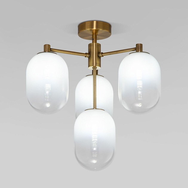 Потолочная люстра Eurosvet Loona 60161/4 латунь Фото № 1