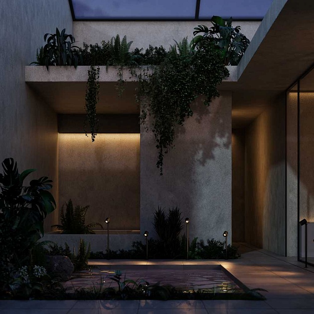 Ландшафтный светильник Maytoni Outdoor O497FL-L12B3K1 Фото № 2