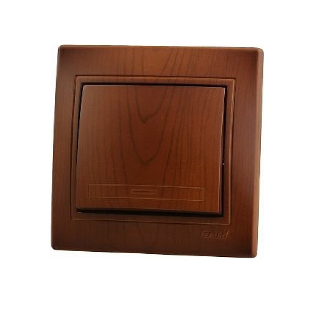 Выключатель Lezard Mira сосна 701-0801-100 Фото № 1