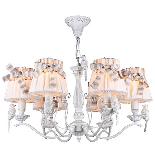 Подвесная люстра Maytoni Bird ARM013-06-W изображение 1 Подвесная люстра Maytoni Bird ARM013-06-W Фото № 1