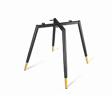 Офисный стул Sheffilton SHT-ST34/S95-1 платиново-серый/черный муар/золото 1470353001 1