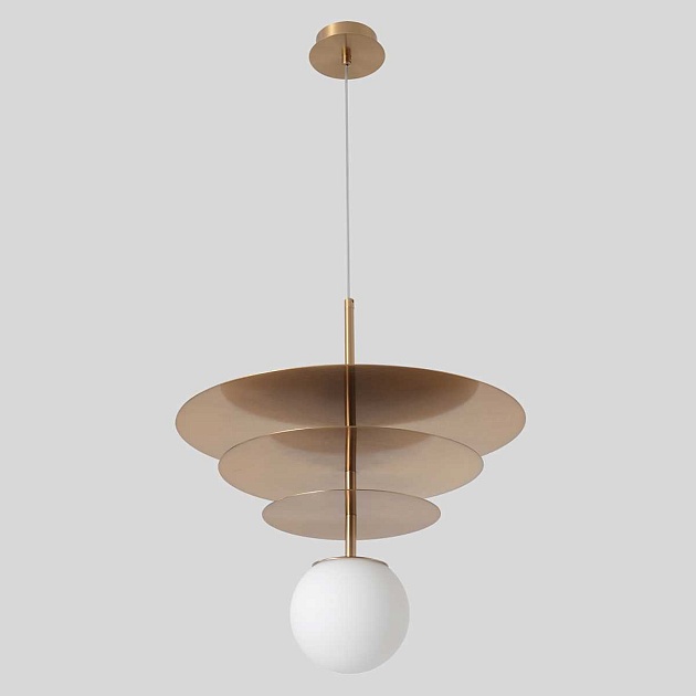 Подвесной светильник Crystal Lux UVA SP1.3 BRASS изображение 6 Подвесной светильник Crystal Lux UVA SP1.3 BRASS Фото № 6