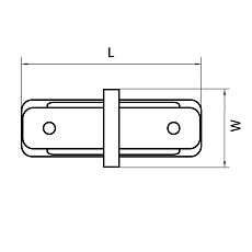Коннектор прямой Lightstar Barra 502106 1