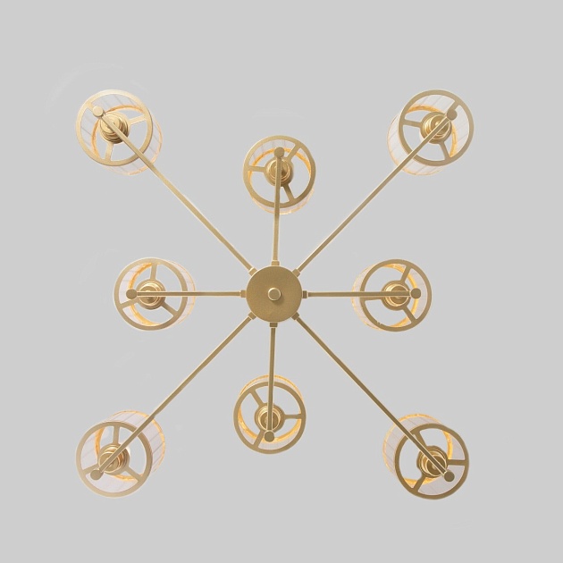 Потолочная люстра Eurosvet 60144/8 золото Фото № 2