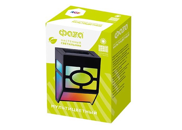 Светильник на солнечных батареях ФАZA SLR-W06-RGB изображение 2 Светильник на солнечных батареях ФАZA SLR-W06-RGB Фото № 2