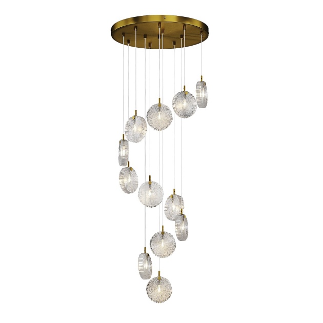 Подвесная люстра Maytoni Frozen MOD254PL-12BS изображение 1 Подвесная люстра Maytoni Frozen MOD254PL-12BS Фото № 1